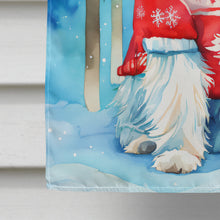 Load image into Gallery viewer, Bearded Collie Christmas House Flag