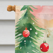 Load image into Gallery viewer, Belgian Malinois Christmas House Flag