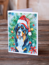 Load image into Gallery viewer, Bernese Mountain Dog Christmas Greeting Cards - Blank Note Cards – 8-Pack of Artist-Designed Cards with Envelopes