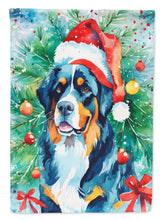 Load image into Gallery viewer, Bernese Mountain Dog Christmas Garden Flag – Cozy Dog Holiday Decor with Tree &amp; Presents