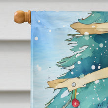 Load image into Gallery viewer, Bernese Mountain Dog Christmas House Flag