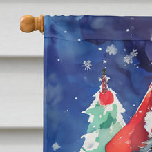 Load image into Gallery viewer, Bernese Mountain Dog Christmas House Flag