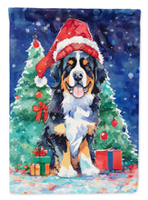 Load image into Gallery viewer, Bernese Mountain Dog Christmas House Flag