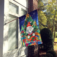 Load image into Gallery viewer, Bichon Frise Christmas House Flag