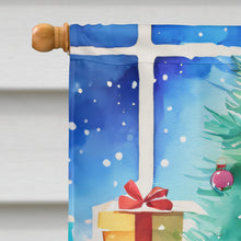 Load image into Gallery viewer, Bichon Frise Christmas House Flag