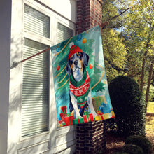 Load image into Gallery viewer, Bluetick Coonhound Christmas House Flag