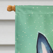 Load image into Gallery viewer, Boston Terrier Christmas House Flag