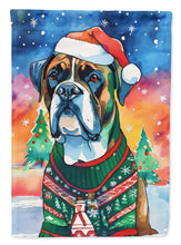 Load image into Gallery viewer, Boxer Christmas House Flag