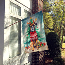 Load image into Gallery viewer, Boxer Christmas House Flag