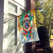 Load image into Gallery viewer, Bullmastiff Christmas House Flag