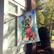 Load image into Gallery viewer, Cairn Terrier Christmas House Flag