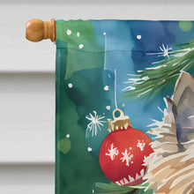 Load image into Gallery viewer, Cairn Terrier Christmas House Flag