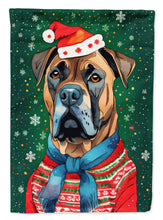 Load image into Gallery viewer, Cane Corso Christmas Garden Flag – Cozy Dog Holiday Decor with Tree &amp; Presents