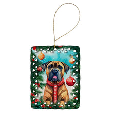 Load image into Gallery viewer, Cane Corso Christmas Porcelain Ornament