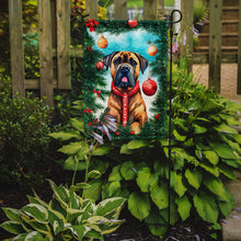Load image into Gallery viewer, Cane Corso Christmas Garden Flag – Cozy Dog Holiday Decor with Tree &amp; Presents