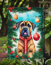 Load image into Gallery viewer, Cane Corso Christmas Garden Flag – Cozy Dog Holiday Decor with Tree &amp; Presents