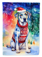 Load image into Gallery viewer, Catahoula Christmas House Flag