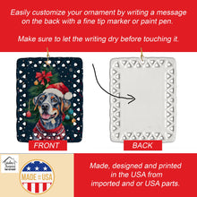 Load image into Gallery viewer, Catahoula Christmas Porcelain Ornament