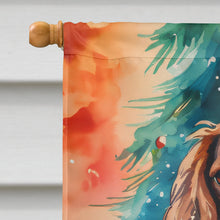 Load image into Gallery viewer, Cavalier Spaniel Christmas House Flag