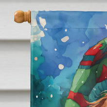 Load image into Gallery viewer, Cavalier Spaniel Christmas House Flag