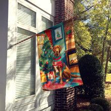 Load image into Gallery viewer, Chesapeake Bay Retriever Christmas House Flag