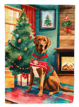 Load image into Gallery viewer, Chesapeake Bay Retriever Christmas House Flag