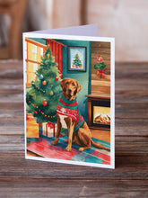 Load image into Gallery viewer, Chesapeake Bay Retriever Christmas Greeting Cards - Blank Note Cards – 8-Pack of Artist-Designed Cards with Envelopes