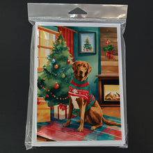 Load image into Gallery viewer, Chesapeake Bay Retriever Christmas Greeting Cards - Blank Note Cards – 8-Pack of Artist-Designed Cards with Envelopes