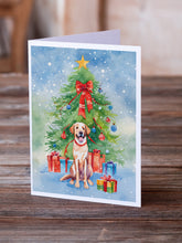 Load image into Gallery viewer, Chesapeake Bay Retriever Christmas Greeting Cards - Blank Note Cards – 8-Pack of Artist-Designed Cards with Envelopes