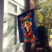 Load image into Gallery viewer, Chesapeake Bay Retriever Christmas House Flag