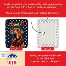 Load image into Gallery viewer, Chesapeake Bay Retriever Christmas Porcelain Ornament