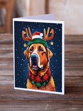 Load image into Gallery viewer, Chesapeake Bay Retriever Christmas Greeting Cards - Blank Note Cards – 8-Pack of Artist-Designed Cards with Envelopes