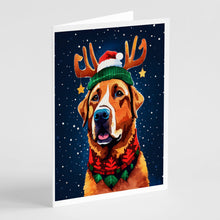 Load image into Gallery viewer, Chesapeake Bay Retriever Christmas Greeting Cards - Blank Note Cards – 8-Pack of Artist-Designed Cards with Envelopes