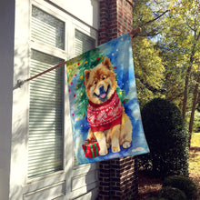 Load image into Gallery viewer, Chow Chow Christmas House Flag