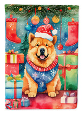 Load image into Gallery viewer, Chow Chow Christmas House Flag