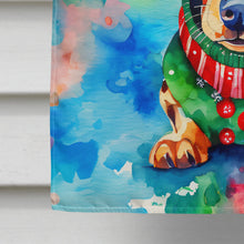 Load image into Gallery viewer, Dachshund Christmas House Flag