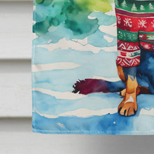 Load image into Gallery viewer, Dachshund Christmas House Flag