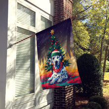 Load image into Gallery viewer, Dalmatian Christmas House Flag