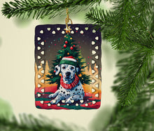 Load image into Gallery viewer, Dalmatian Christmas Porcelain Ornament