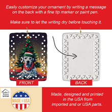 Load image into Gallery viewer, Dalmatian Christmas Porcelain Ornament