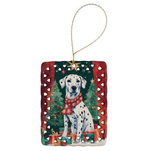 Load image into Gallery viewer, Dalmatian Christmas Porcelain Ornament