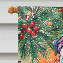 Load image into Gallery viewer, English Bulldog Christmas House Flag