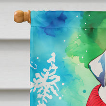 Load image into Gallery viewer, English Bulldog Christmas House Flag