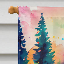 Load image into Gallery viewer, English Cocker Spaniel Christmas House Flag