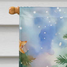 Load image into Gallery viewer, English Cocker Spaniel Christmas House Flag