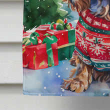 Load image into Gallery viewer, English Cocker Spaniel Christmas House Flag