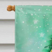 Load image into Gallery viewer, English Foxhound Christmas House Flag