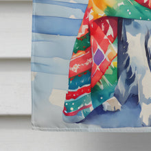 Load image into Gallery viewer, English Springer Spaniel Christmas House Flag