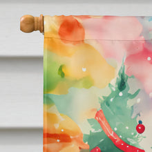 Load image into Gallery viewer, English Springer Spaniel Christmas House Flag