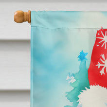 Load image into Gallery viewer, Finnish Lapphund Christmas House Flag